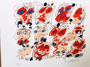 Kees Salentijn - zonder titel verkocht voor € 60!