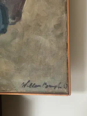 Willem Borgh - Groot olieverf stillleven kopen? Bied vanaf 350!