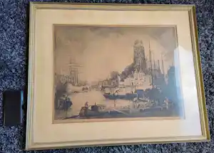 Martin van Waning - Gezicht op Dordrecht verkauft für € 65!