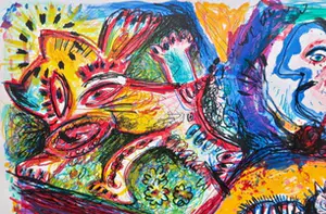 Rik van Iersel - Beestachtig - Originele litho in Cobrastijl - Nieuwstaat! kopen? Bied vanaf 30!