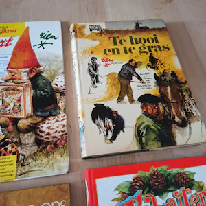 Rien Poortvliet - Zestal boeken + aardewerk en tekeningen, oudste item 1975 kopen? Bied vanaf 1!