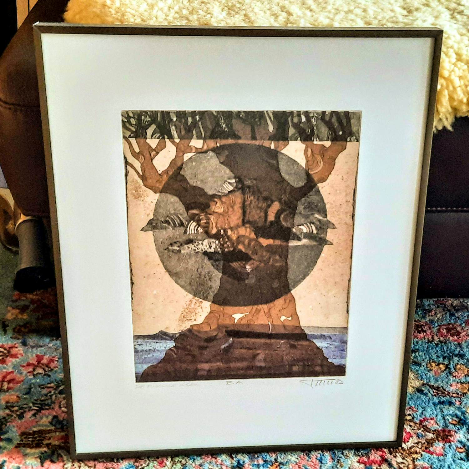 Buy Alfred Pohl - Farbradierung Die fliegende Insel? Bid from 190!