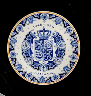 AcheterPorceleyne Fles - Wandbord "Juliana 1948-1980"? Enchérissez de 35!