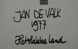Jan de Valk - Het vlakke land kopen? Bied vanaf 95!