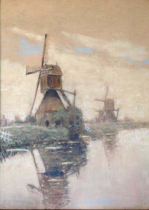 Gerard van Vliet - b1330-1, molens aan een vaart kopen? Bied vanaf 50!