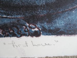 Jan Jordaan - Litho "First Love" kopen? Bied vanaf 50!