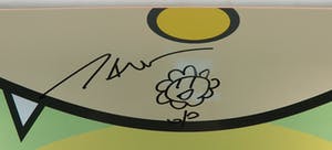 Takashi Murakami - Limited edition skatedeck met bloementekening en signatuur kopen? Bied vanaf 1!
