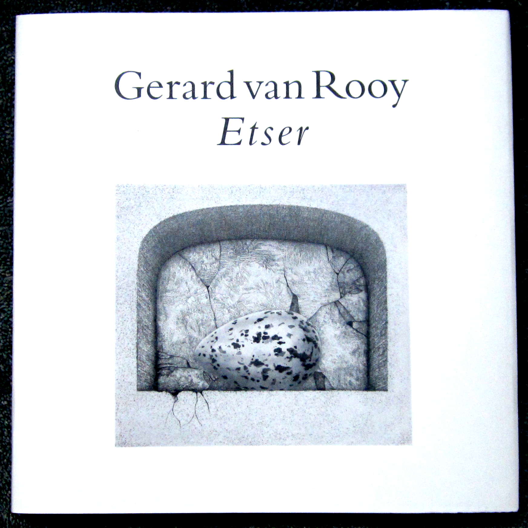 Gerard van Rooy - ets (Hommel) met boek Gerard van Rooy etser kopen? Bied vanaf 150!