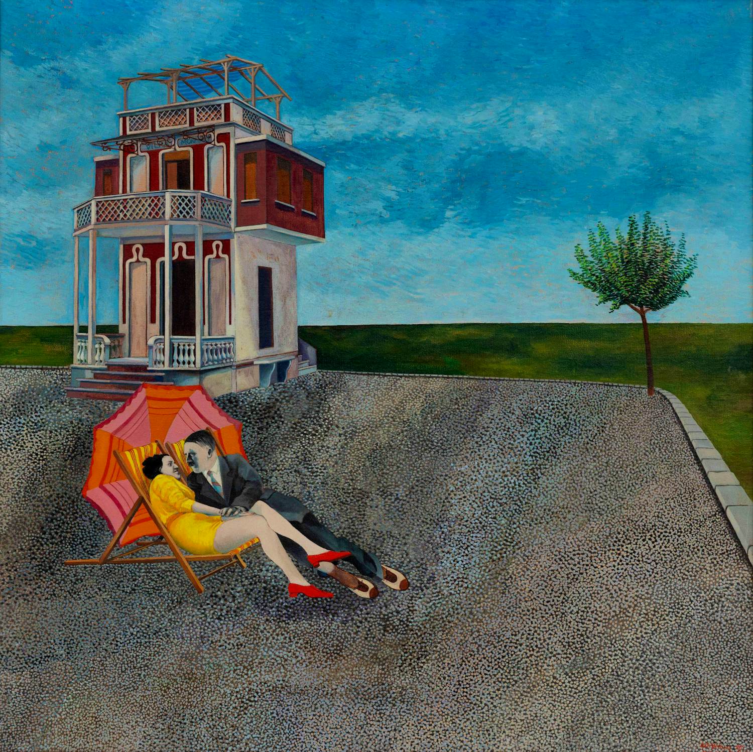 Aat Verhoog - Olieverf op doek kopen? Bied vanaf 399!