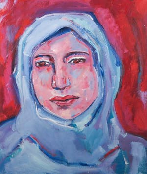 Christine Spierings - Olieverf op doek, Madonna (Groot) kopen? Bied vanaf 40!