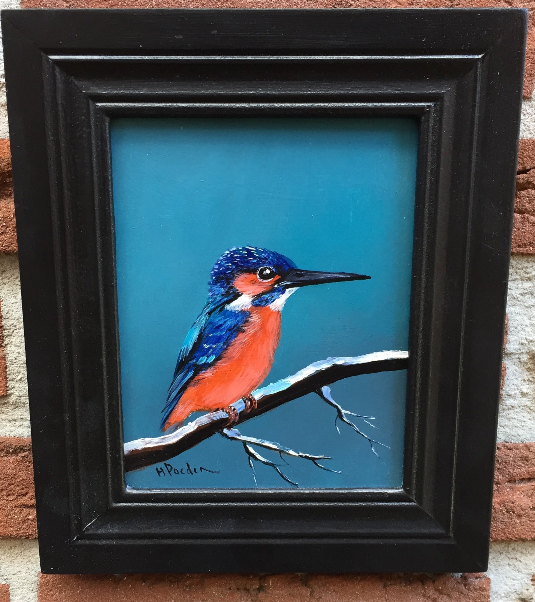 Henk Poeder - ijsvogel verkocht voor € 59!