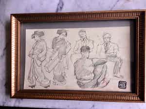 Herman Bieling - Japans gezelschap verkocht voor € 55!