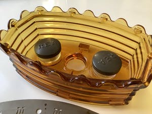 Curiosa - Warmhoudlichtje van geperst glas kopen? Bied vanaf 1!