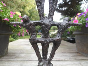 John Bier - De acrobaten groot beeld! kopen? Bied vanaf 149!