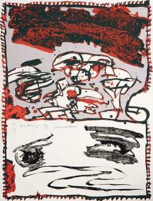 Pierre Alechinsky - Ijzerenpoortkaai kopen? Bied vanaf 600!