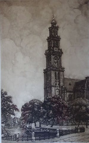 Cornelis Brandenburg - Amsterdam - Westerkerk + Oeuvre boek kopen? Bied vanaf 10!