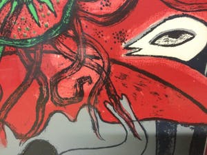 Corneille - Vrouw met vogel kopen? Bied vanaf 190!