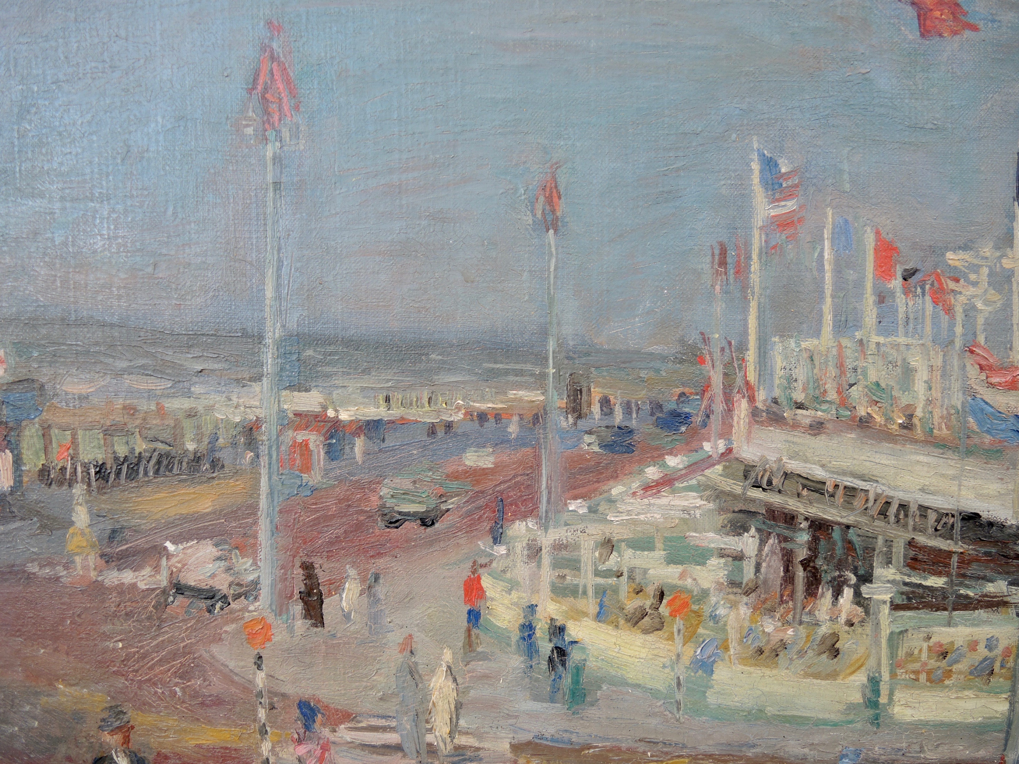 Agnes van den Brandeler - gezicht op Scheveningen kopen? Bied vanaf 500!