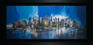Peter Meijer - Zeefdruk, Manhattan ll - Ingelijst (Groot) kopen? Bied vanaf 1!
