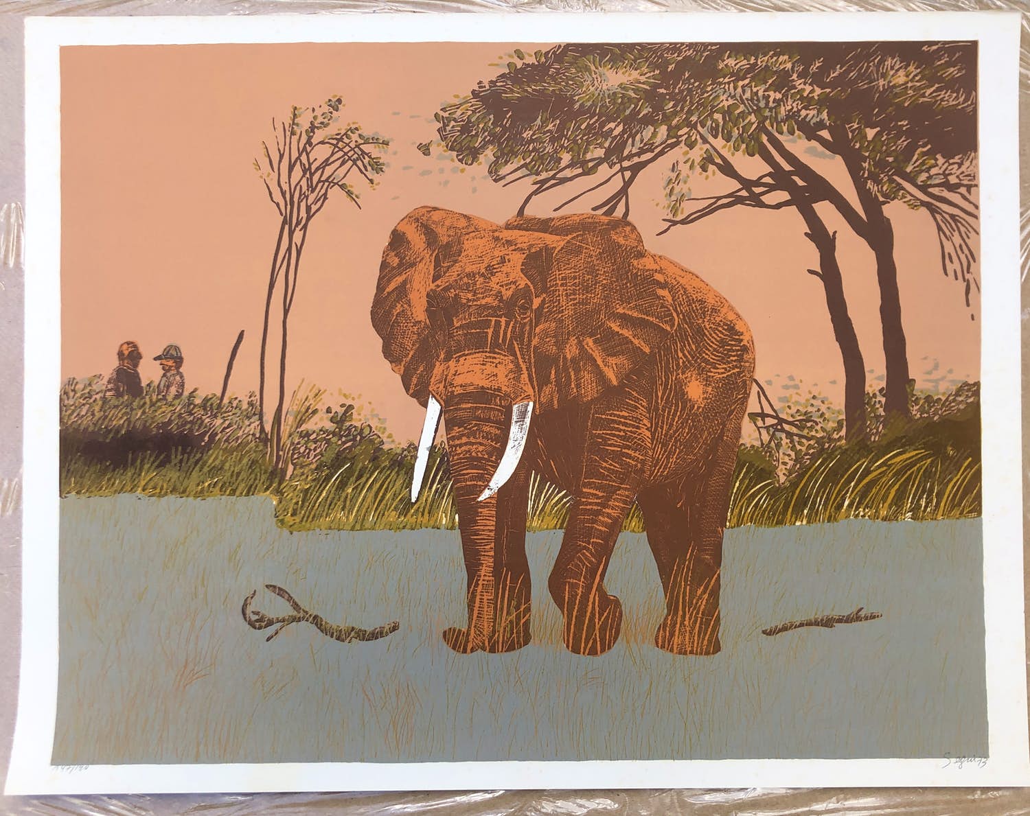 Antonio Segui - Olifant kopen? Bied vanaf 15!