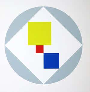 Bob Bonies - Zeefdruk, Zonder titel verkocht voor € 50!