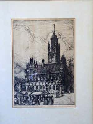 Louis Heijmans - Stadshuis te Middelburg verkocht voor € 30!
