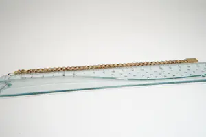 21 - Vintage fifties 14 krt rosé-gouden fantasie schakel armband - klein model kopen? Bied vanaf 750!