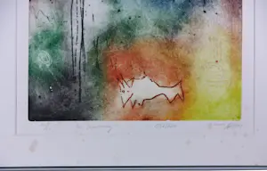 Ad Arma - Kleurets op papier, De Jaarring: Oktober - Ingelijst kopen? Bied vanaf 50!