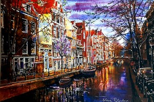 Elena Polyakova - Magnolia boom in Amsterdam kopen? Bied vanaf 65!
