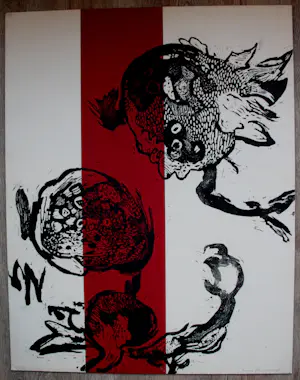 Eduard Flor - Hout/Linosnede kopen? Bied vanaf 59!