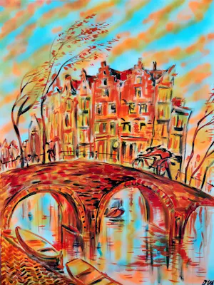 AcheterElva Polyakova - Windy Amsterdam? Enchérissez de 250!