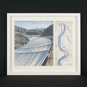Christo - Gesigneerd »Over The River, Project for the Arkansas River, 1992-2017« kopen? Bied vanaf 590!