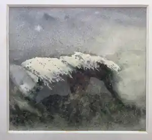 Hans Nahuijs - Golf. Doet denken aan Hokusai. vendu pour 110€ !