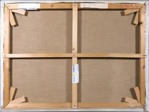 Paul Steenhauer - Olieverf op doek, Tweefasig landschap - Ingelijst kopen? Bied vanaf 150!