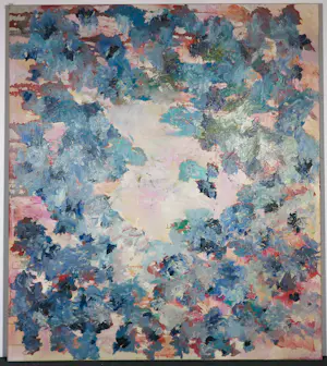 Angelos Tassopoulos - Olieverf op doek, Abstracte compositie - Zeer groot kopen? Bied vanaf 500!