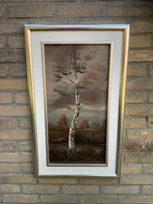 Niet of onleesbaar gesigneerd - Berkeboom. kaufen? Bieten Sie von 10!