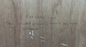 Piet Dirkx - Referentie, acrylverf op paneel (mooi ingelijst) kopen? Bied vanaf 275!