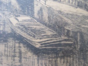 Louis Landre - Zicht op Amsterdam kopen? Bied vanaf 25!