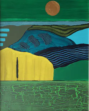 Ronald Boonacker - Landschap Méditeranée (certificaat van echtheid) kopen? Bied vanaf 125!