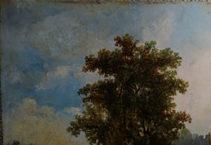 Hermanus Rijkelijkhuizen - Landschap met boerin bij boerderij kopen? Bied vanaf 140!