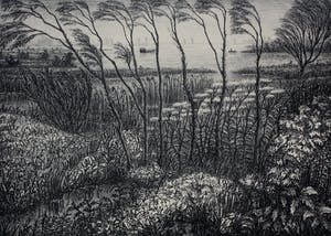 Jan van den Thillart - Litho: Voorjaar - 1958 kopen? Bied vanaf 85!