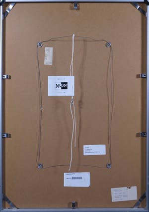 Frits Hesseling - Zeefdruk, Dakraam - Ingelijst kopen? Bied vanaf 25!