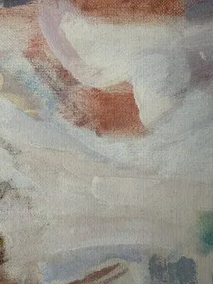 Klaas Boonstra - olieverf op board | 'Fantasiewereld' (Groot werk) kopen? Bied vanaf 600!