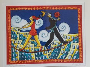 Jacques Tange - 'A very short romance'. kopen? Bied vanaf 75!
