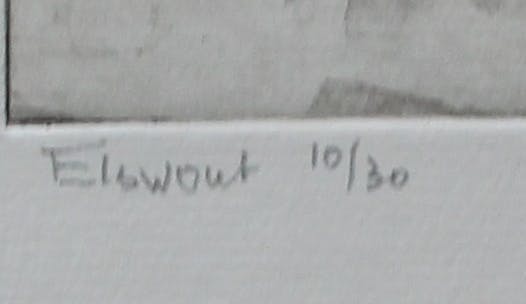 Aart van Woensel - Ets: Elswout - 1992 kopen? Bied vanaf 25!