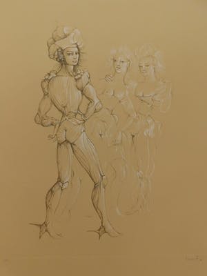 Leonor Fini - Scène de Théâtre kopen? Bied vanaf 30!