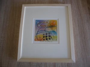 Frank Lengvenius - Zeefdruk. Titel, "Live II". kopen? Bied vanaf 20!