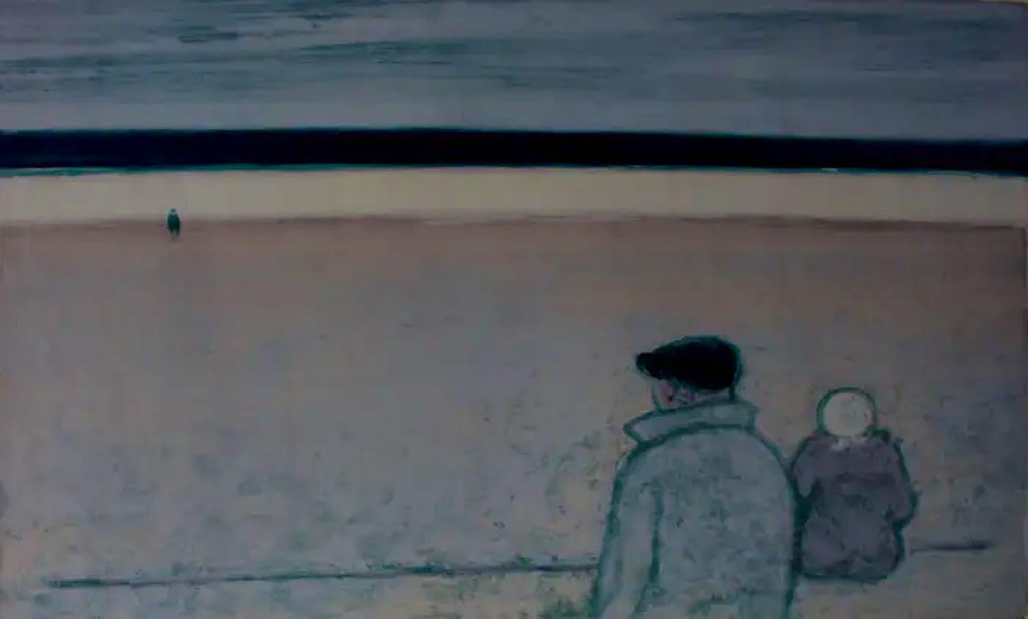 Hans Potthof - Litho: Op het strand kopen? Bied vanaf 99!