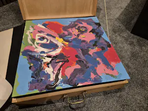 Karel Appel - Schilderskist compleet met beeld kaufen? Bieten Sie von 10000!