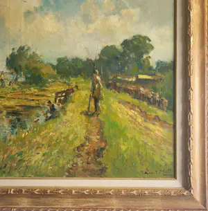 Evert Moll - Uniek Hollands polderlandschap kopen? Bied vanaf 1175!